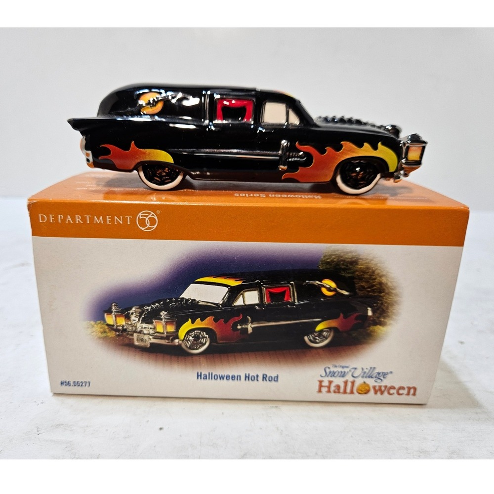 Dept 56 Halloween Hot Rod Village Accessory Snow Village Halloween 56.55277